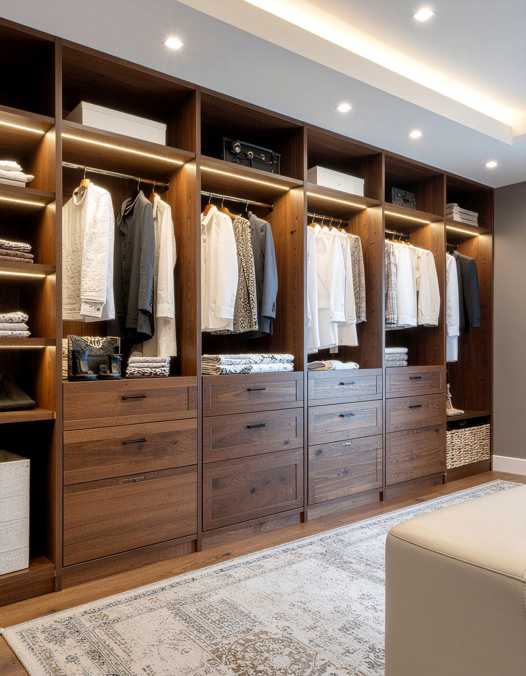 Custom Closet System - 30 bedroom closet ideas