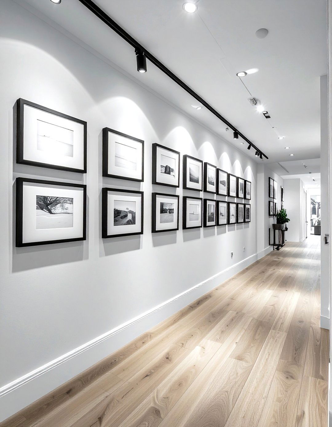Custom Photo Gallery Wall - 30 custom home decor ideas