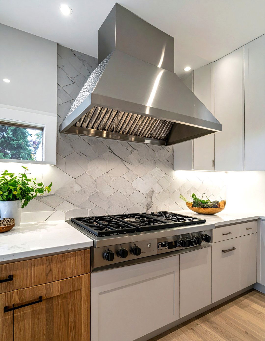 Custom Stainless Vent Hood - 30 stainless hood kitchen ideas