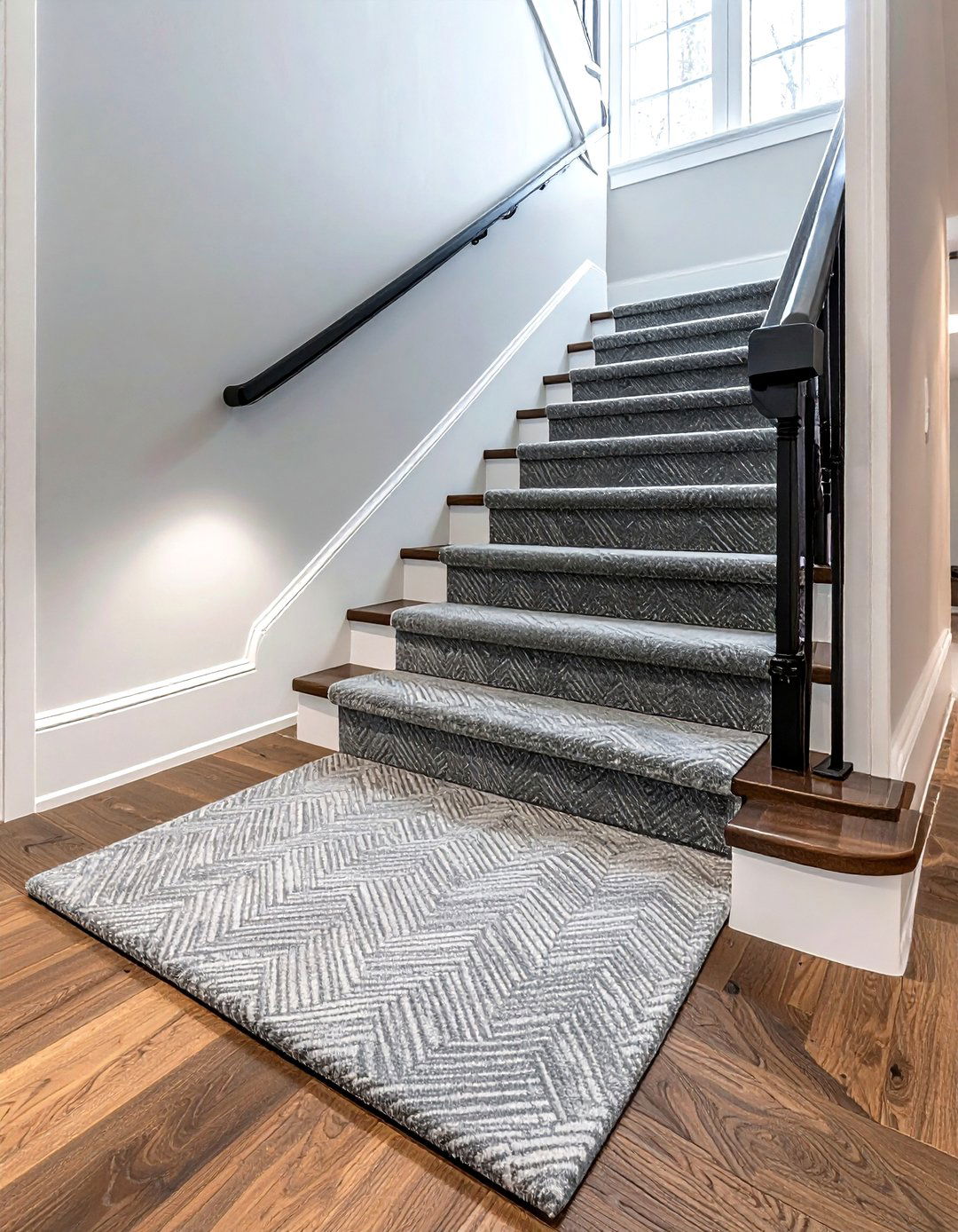 Custom Stair Carpet Runner - 30 custom decor ideas