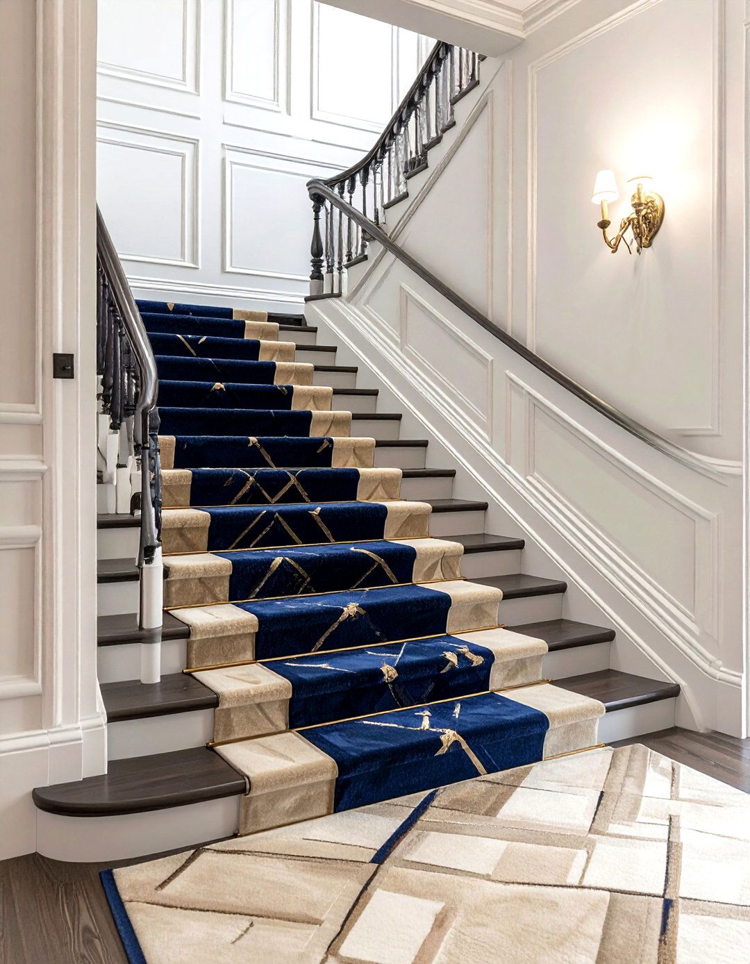 Custom Stair Runner - 30 custom home decor ideas