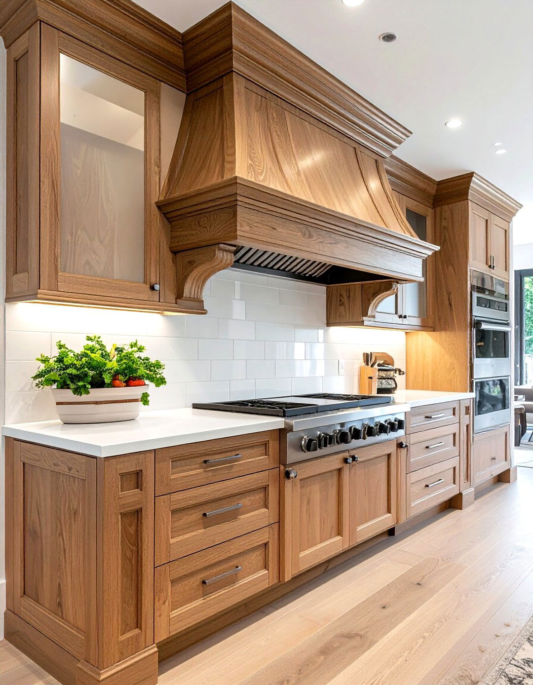 30 Wood Hood Kitchen Ideas to Elevate Your Cooking Area