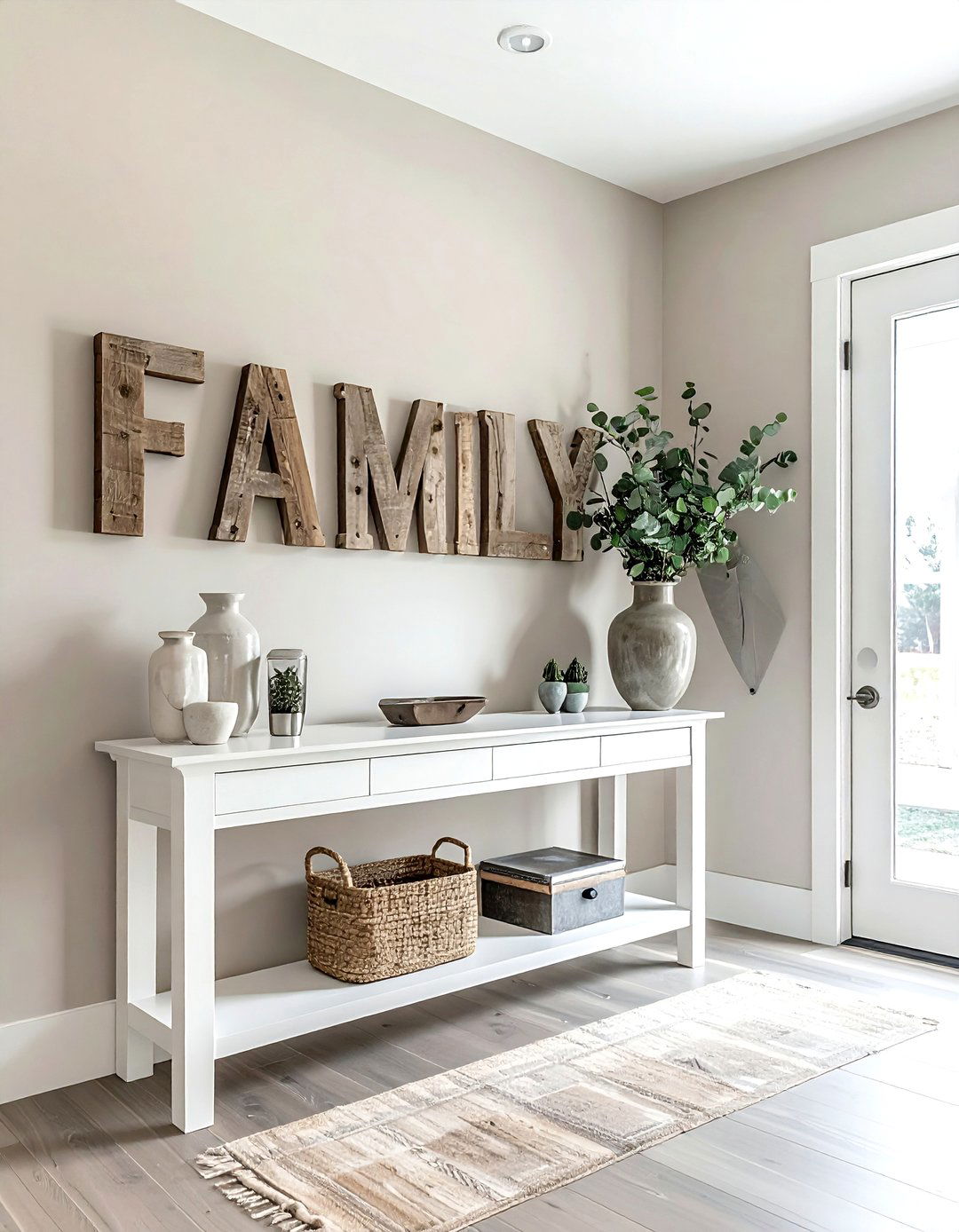 Custom family name sign - 30 personalized decor ideas