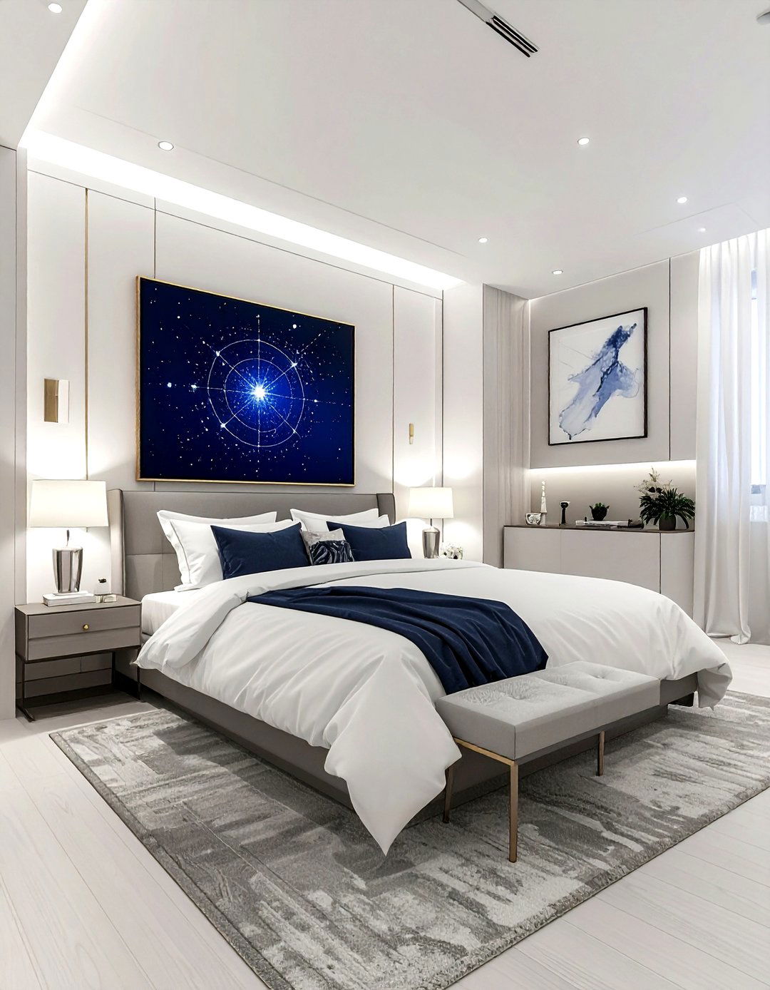 Custom star map - 30 personalized decor ideas