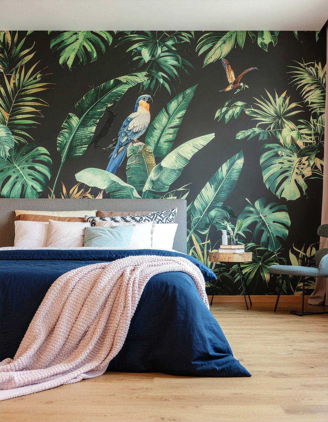 Custom wallpaper pattern - 30 bedroom personalized ideas