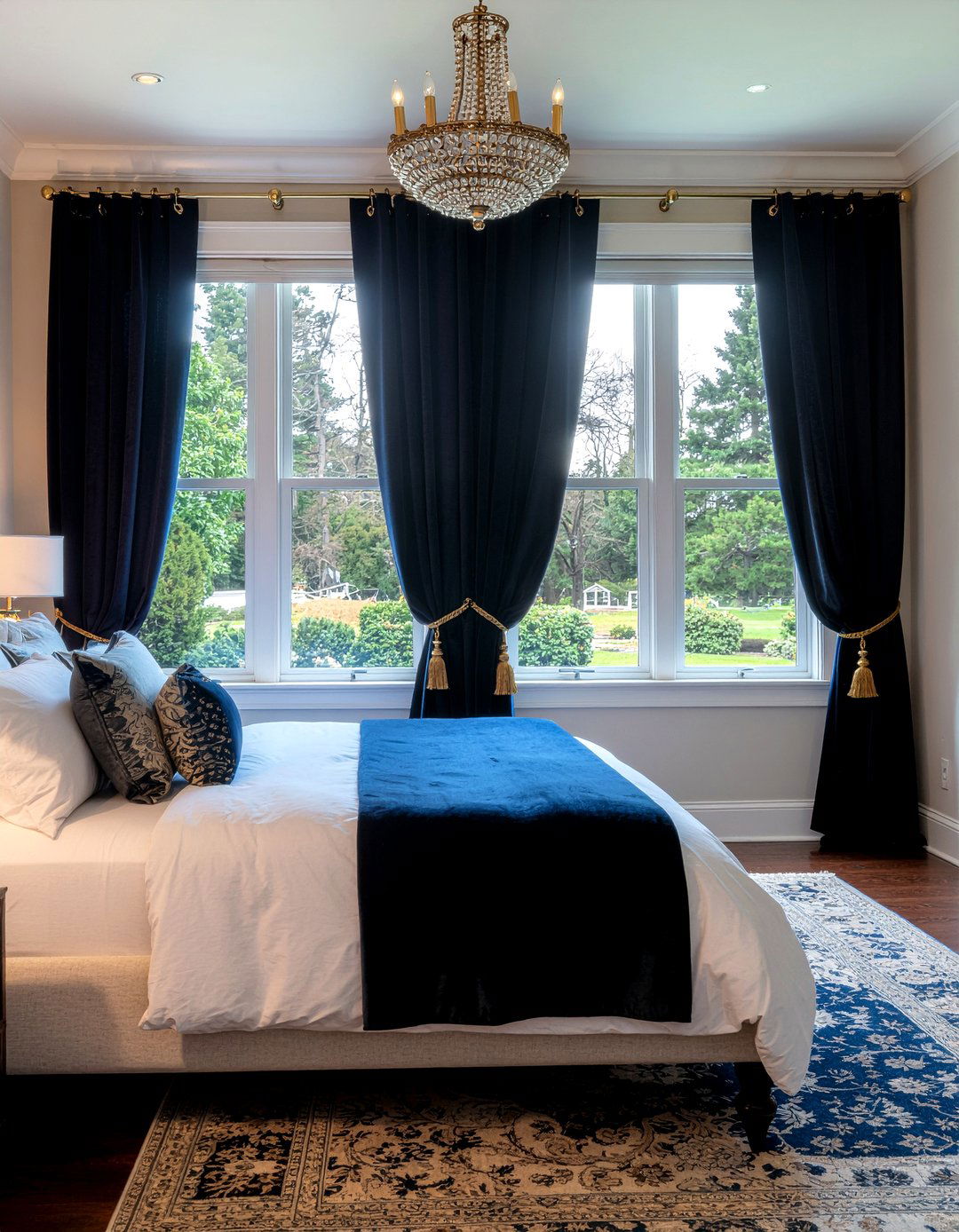 Custom window treatments - 30 bedroom personalized ideas