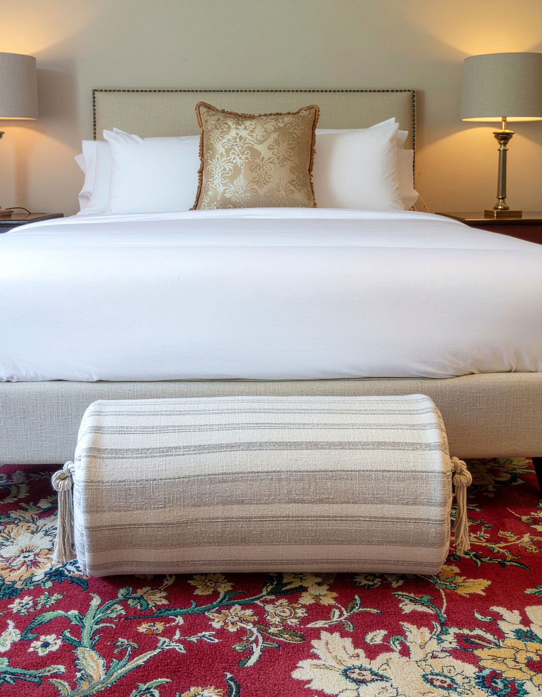 Cylindrical bolster pillow - 30 bedroom decorative pillows