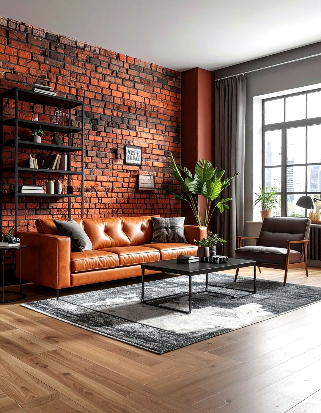 D Brick Wall Stickers - 30 living room wall stickers