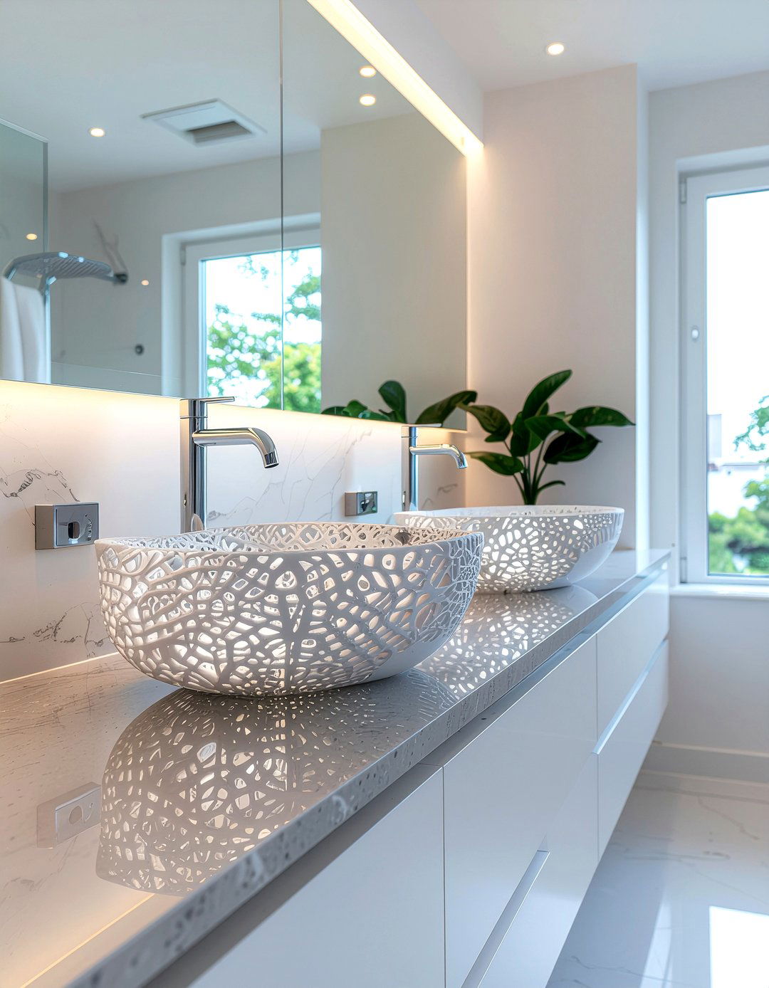 D Printed Fixture - 30 bathroom future trend ideas