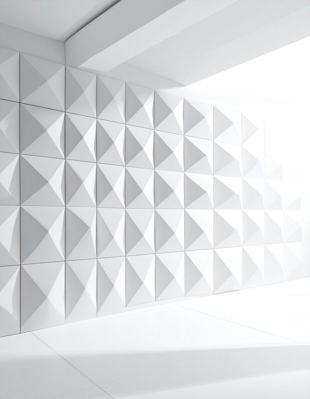 D geometric wall panels - 30 geometric pattern decor ideas
