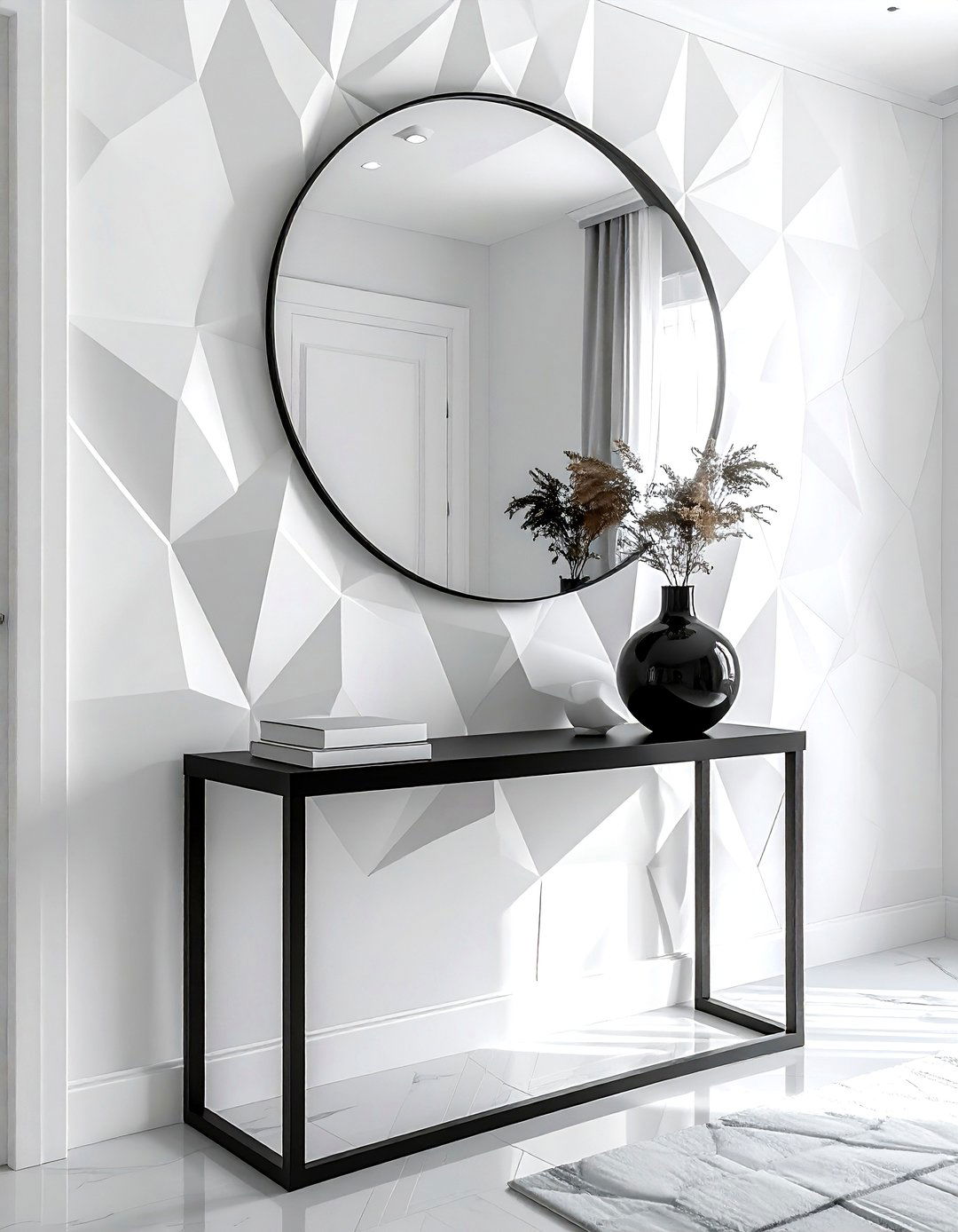 D geometric wallpaper - 30 textured wallpaper ideas