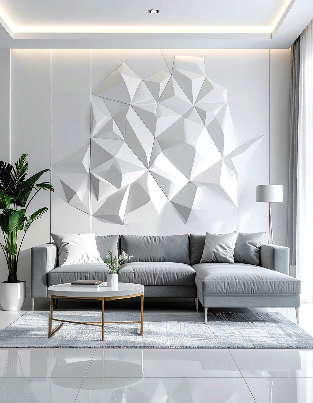 D wall art decor - 30 textured decor ideas