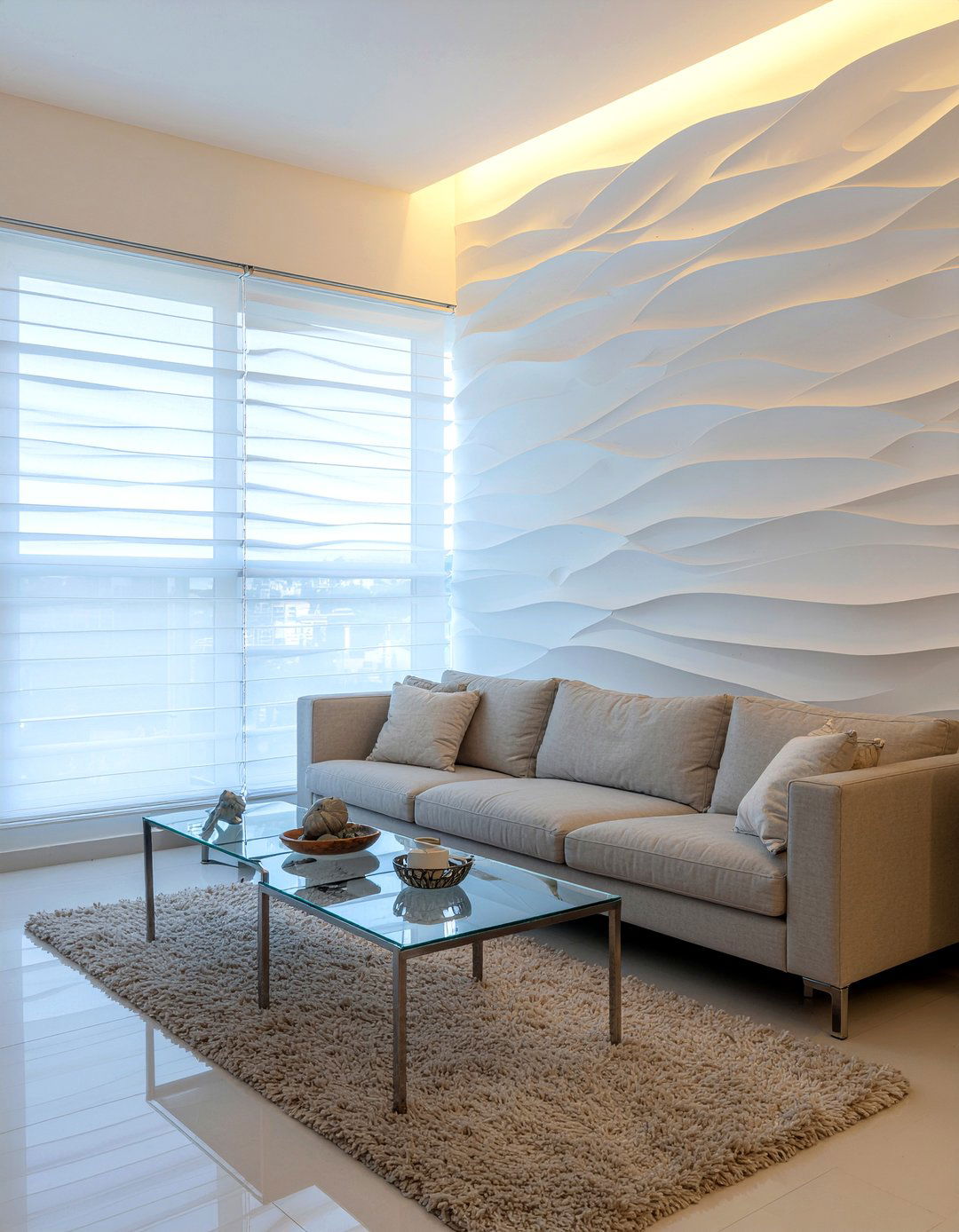 D wallpaper - 30 living room modern wallpapers