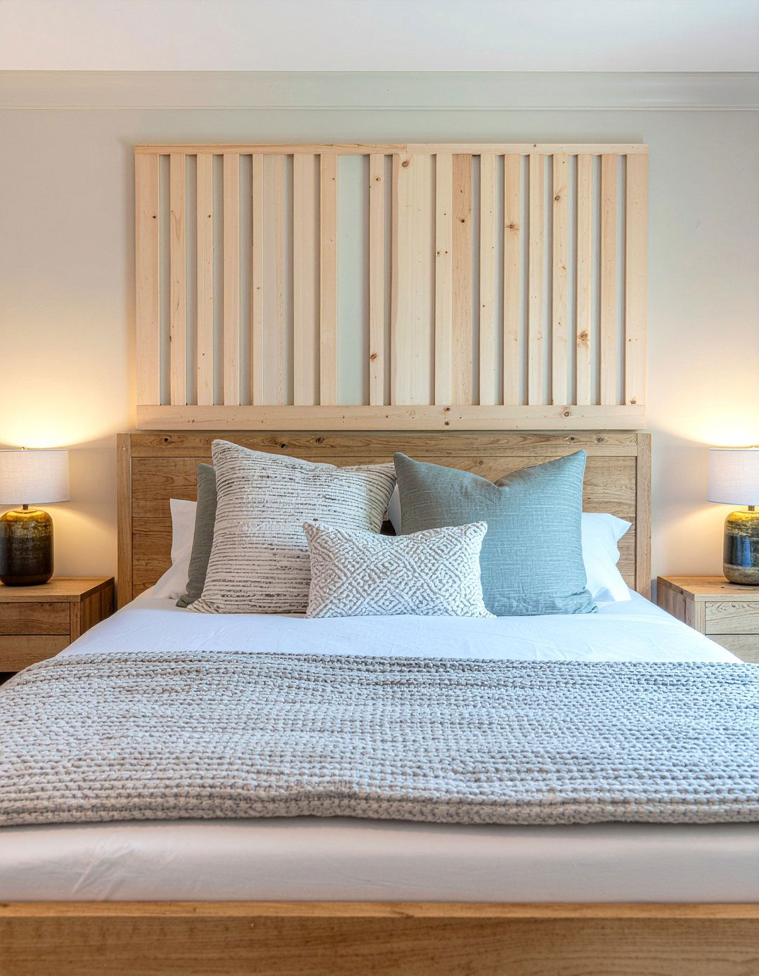 DIY Headboard - 30 low cost bedroom ideas