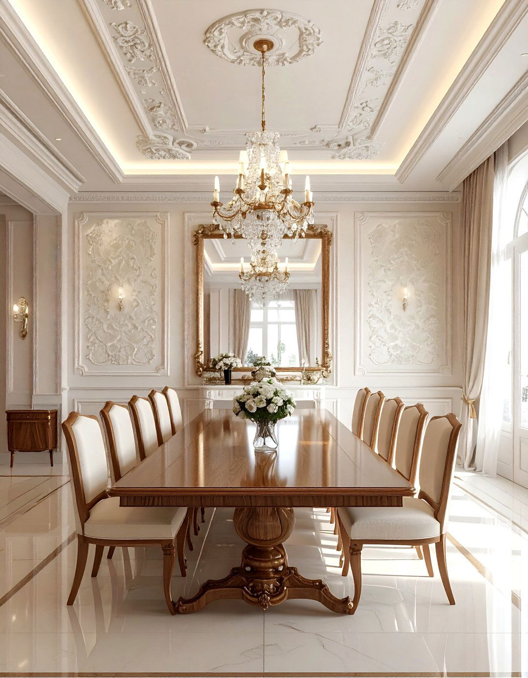 Damask embossed wallpaper - 30 textured wallpaper ideas