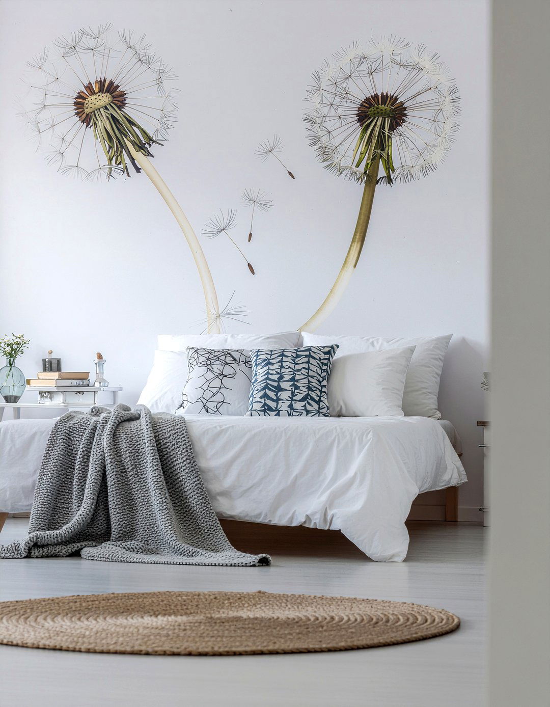 Dandelion wall decals - 30 bedroom wall stickers