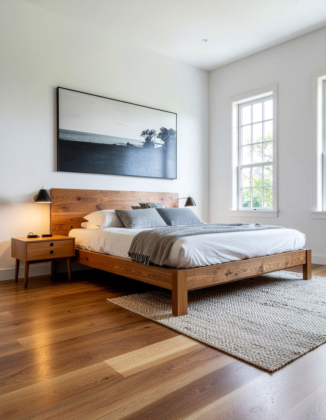 Danish Modern Nightstand - 30 bedroom vintage nightstands