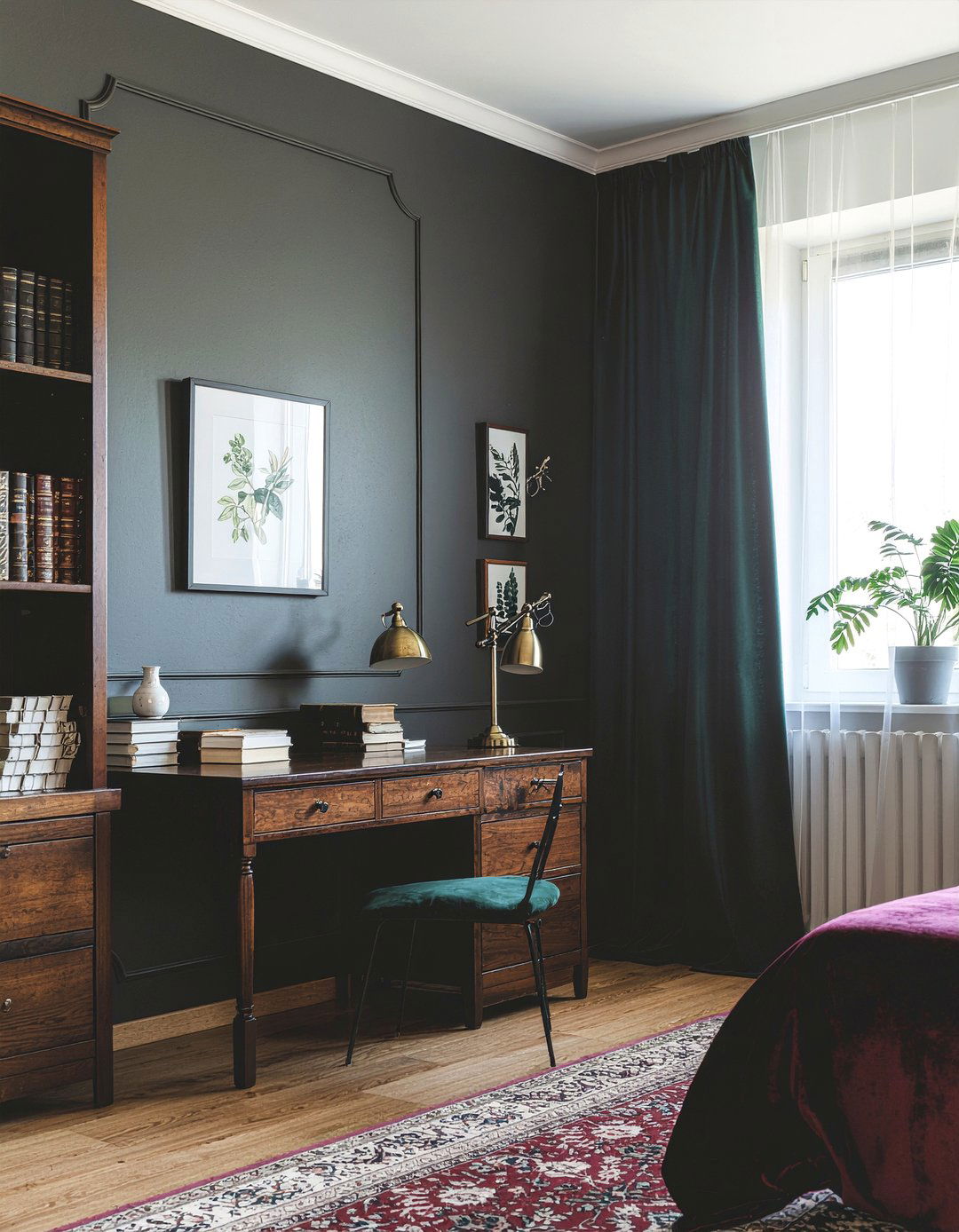 Dark Academia Bedroom - 30 popular bedroom ideas