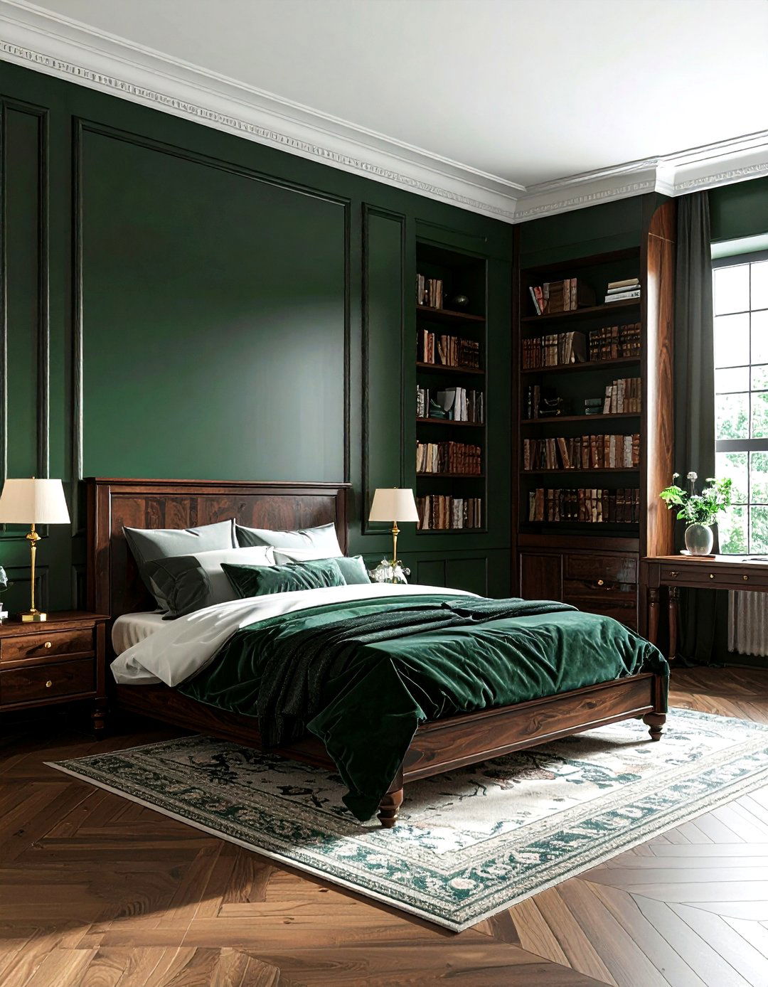 Dark Academia Bedroom - 30 cozy bedroom settings