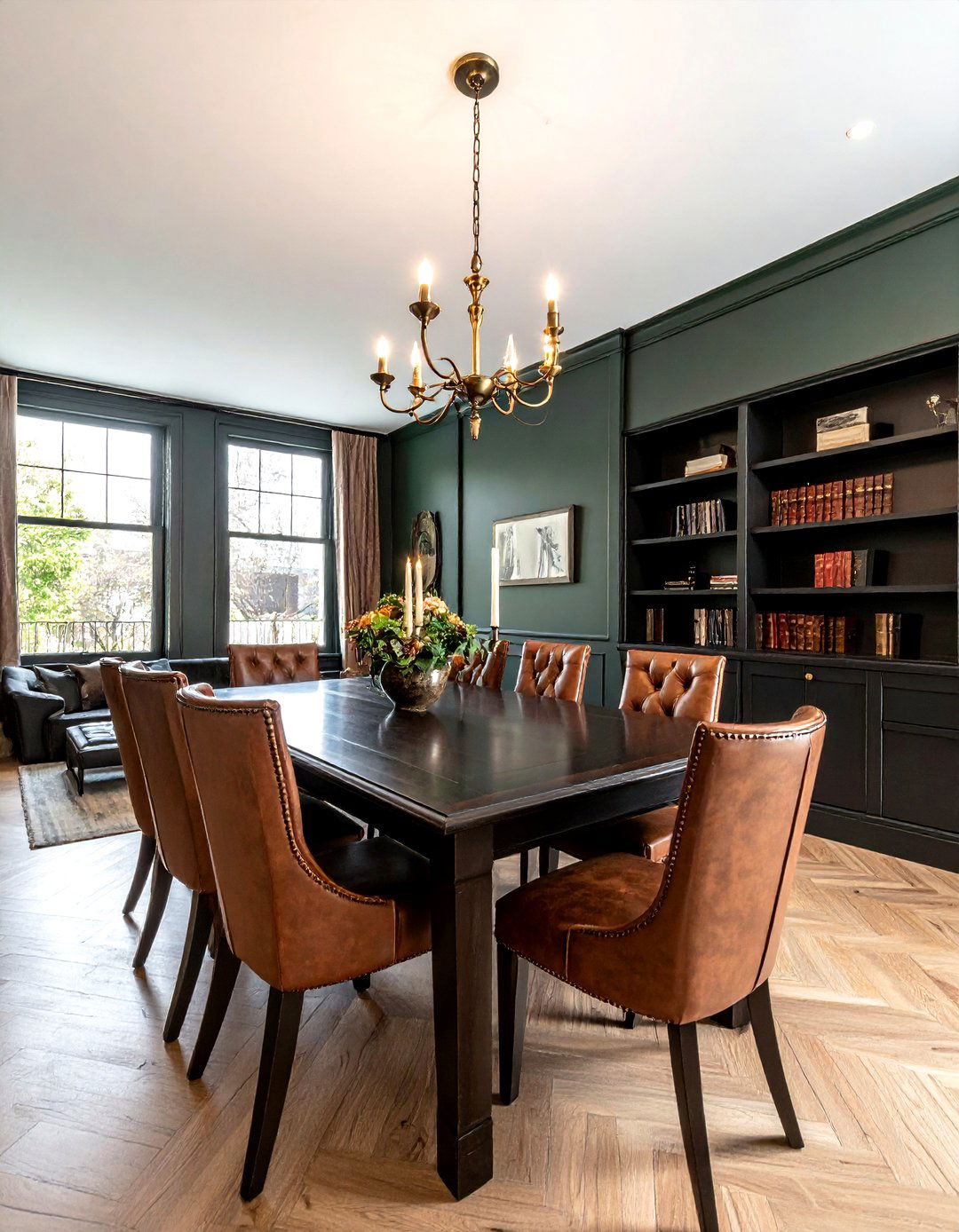 Dark Academia Dining Room - 30 gorgeous dining room ideas