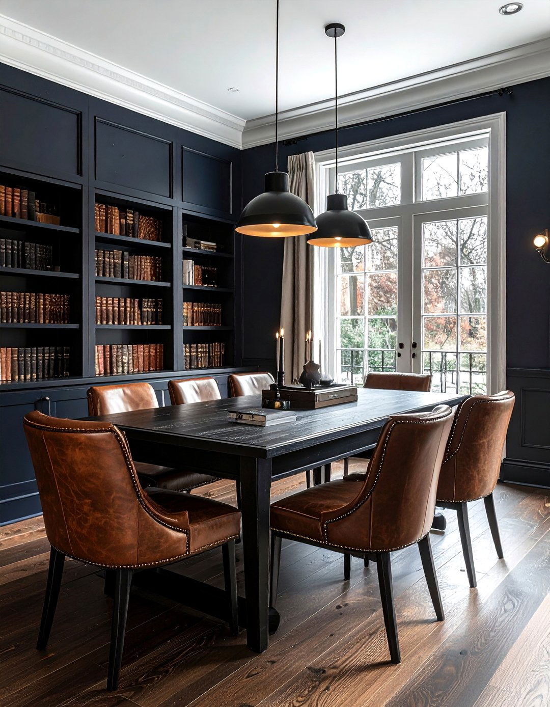 Dark Academia Dining Room - 30 versatile dining room ideas