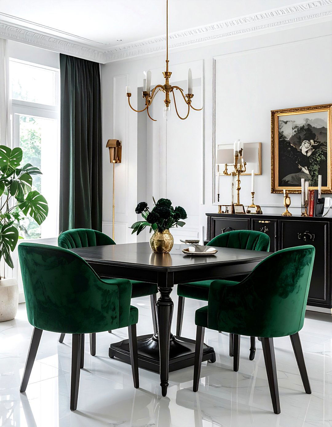 Dark Academia Dining Room - 30 beautiful dining room ideas