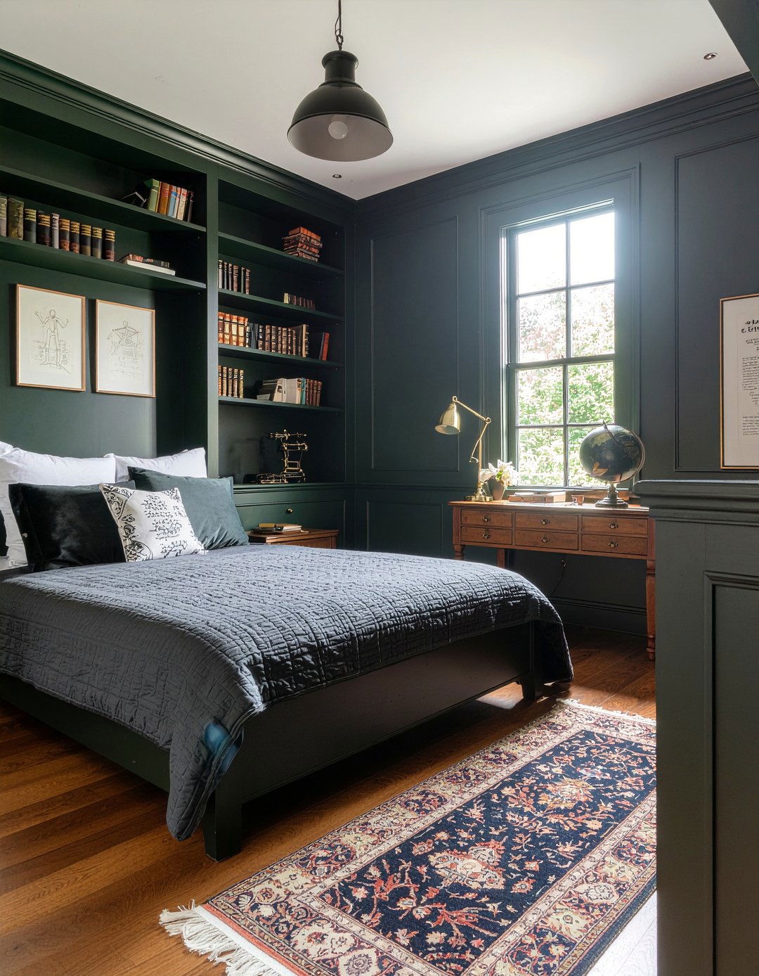 Dark Academia Geek Bedroom - 30 geek bedroom ideas