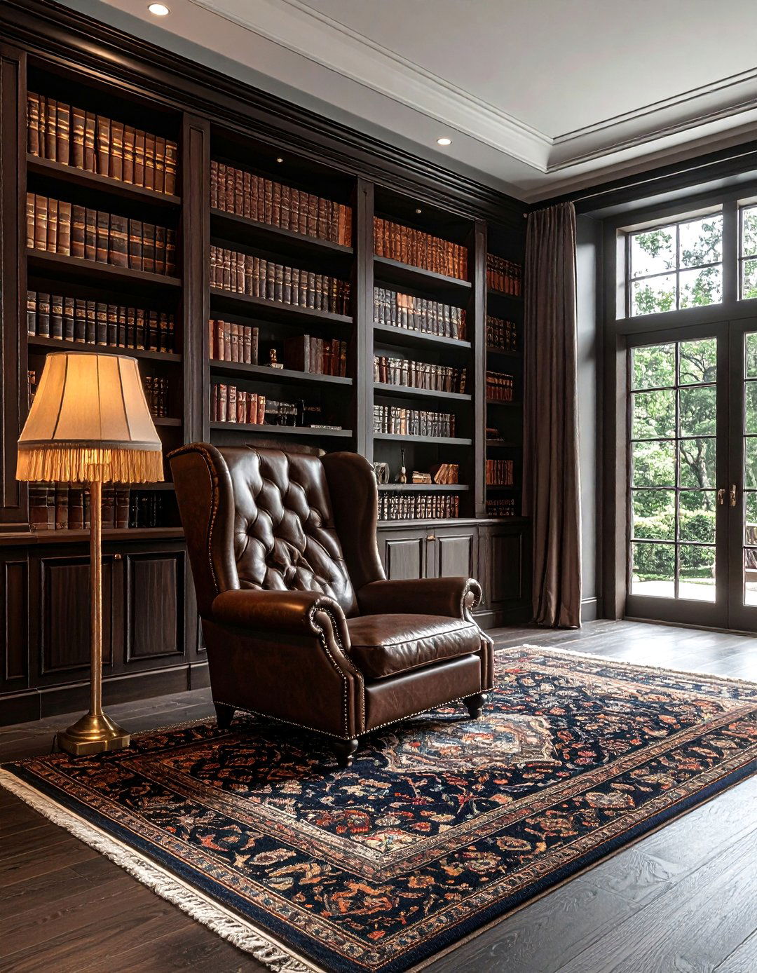 Dark Academia Library - 30 decor inspo