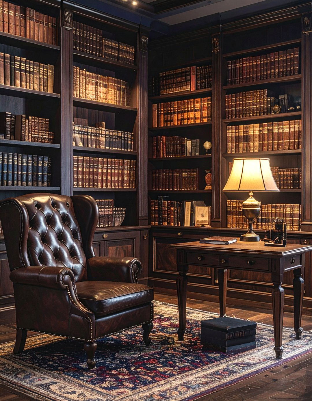 Dark Academia Library - 30 top decor ideas