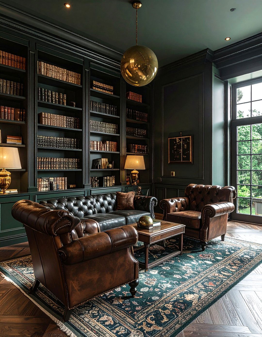 Dark Academia Living Room - 30 living room ideas