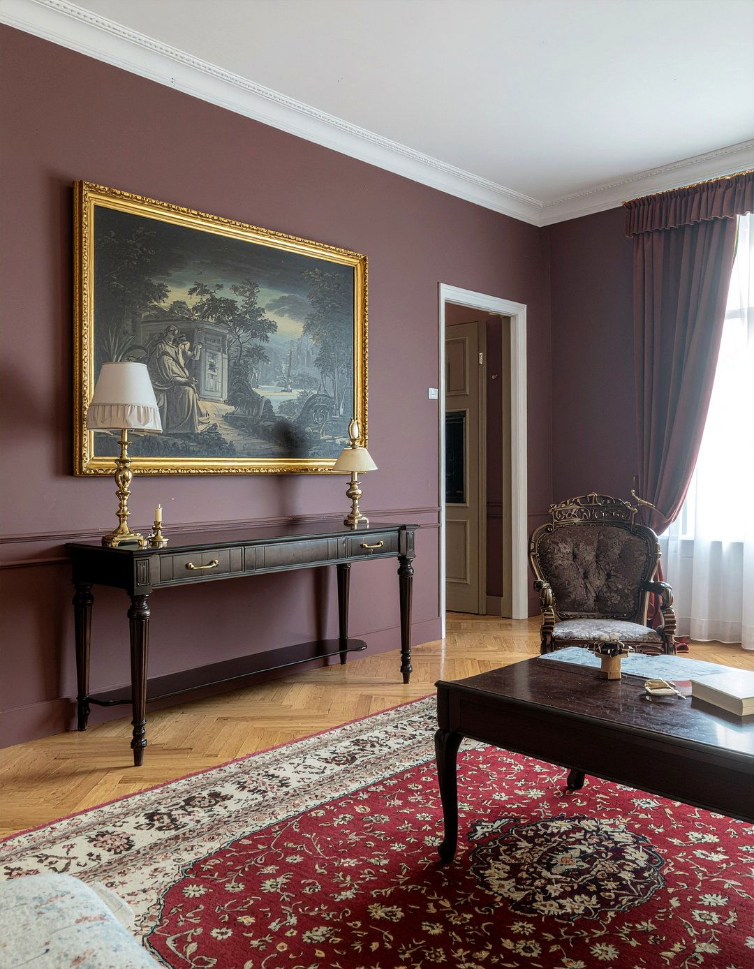 Dark Academia Living Room - 30 magazine living room ideas