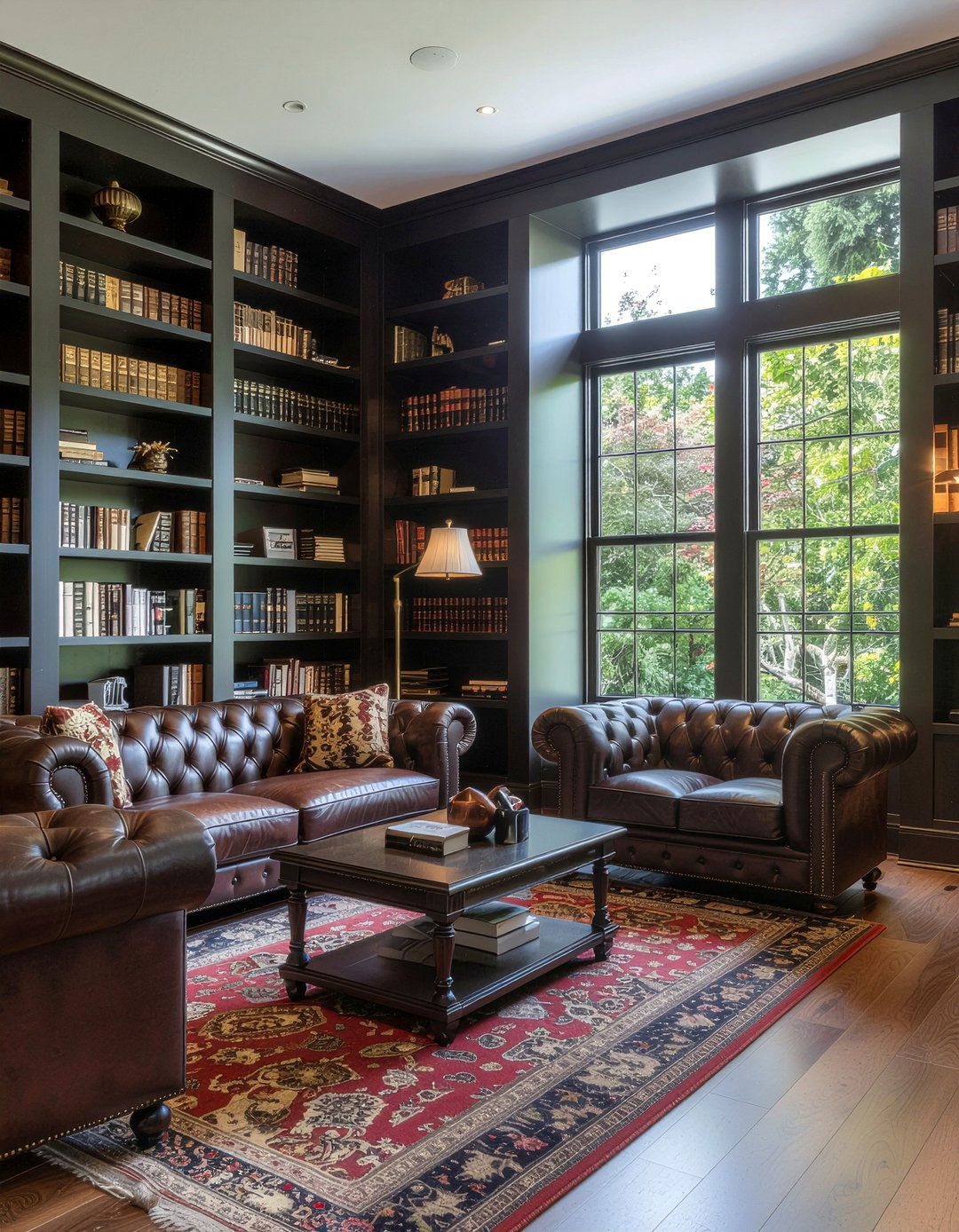 Dark Academia Living Room - 30 trending living room ideas