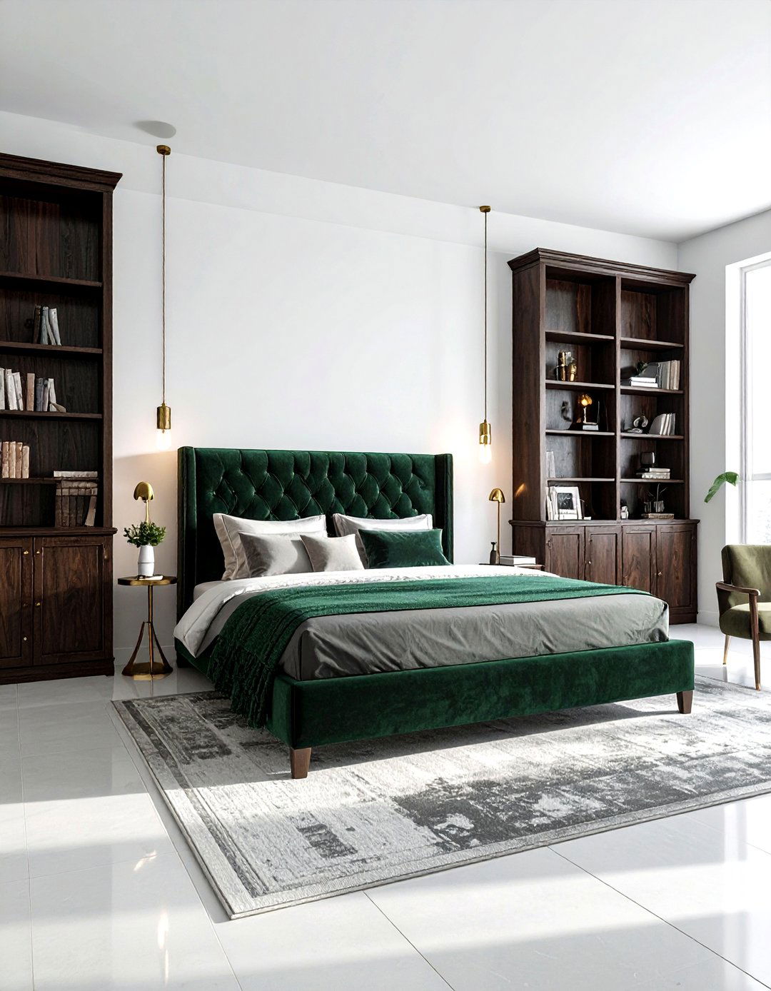 Dark Academia Loft Bedroom - 30 loft bedroom ideas