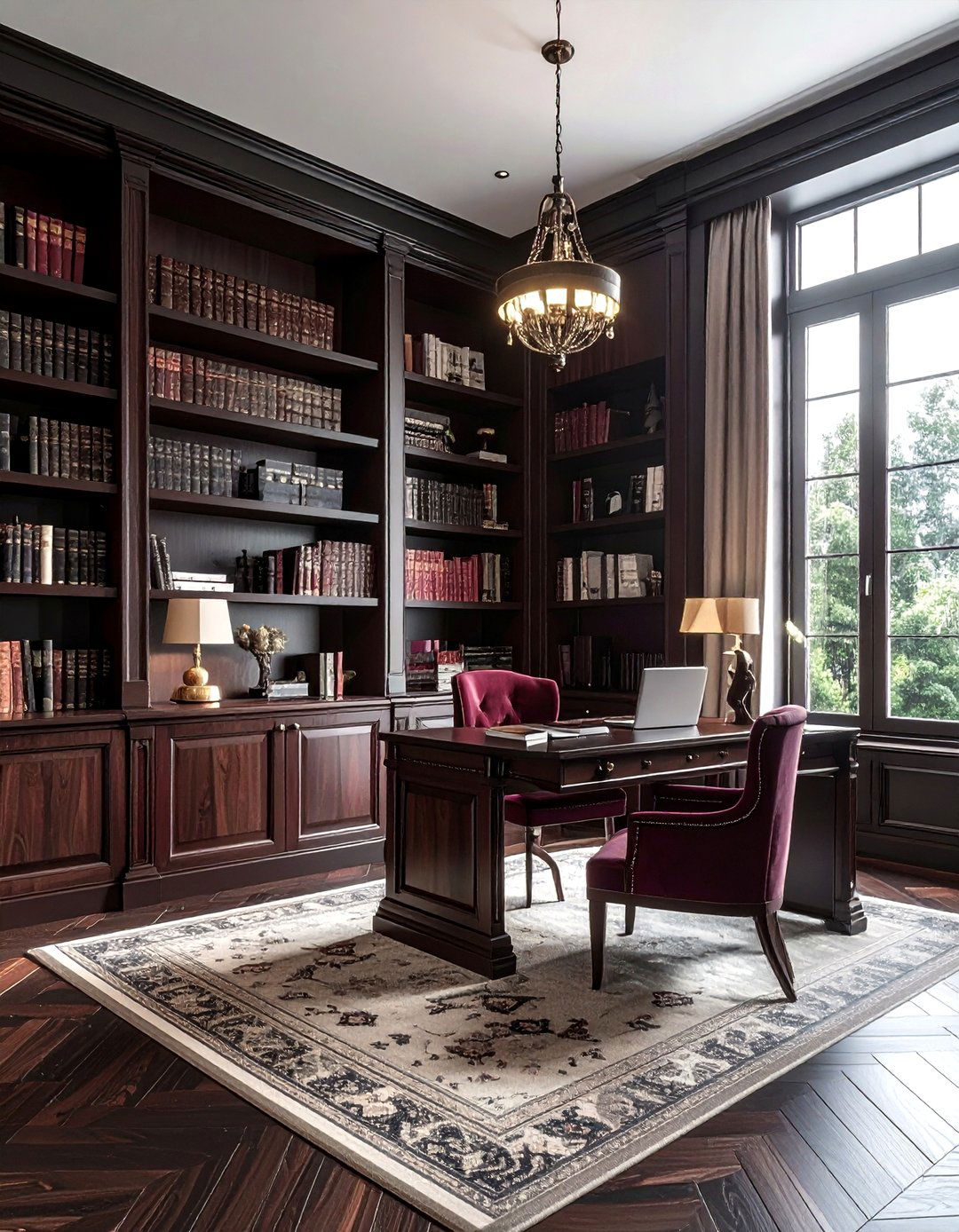 Dark Academia Study - 30 popular decor ideas