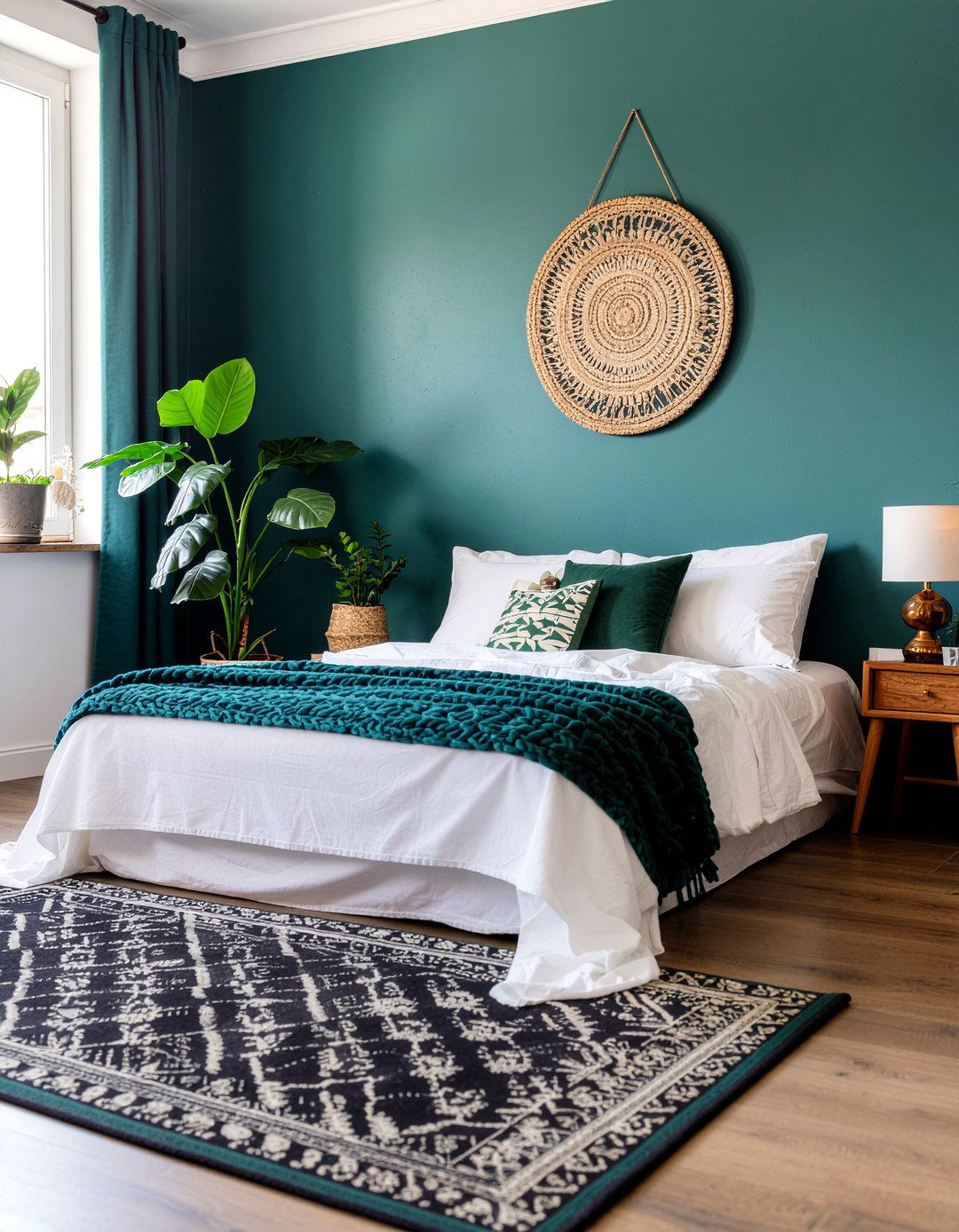 Dark Bohemian Style - 30 dark bedroom ideas