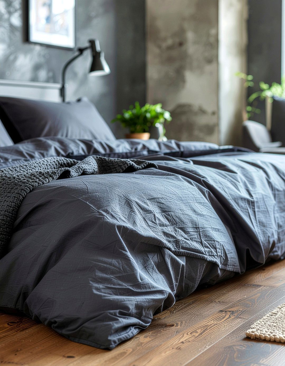 Dark Charcoal Grey Sheets - 30 bedroom sheet sets