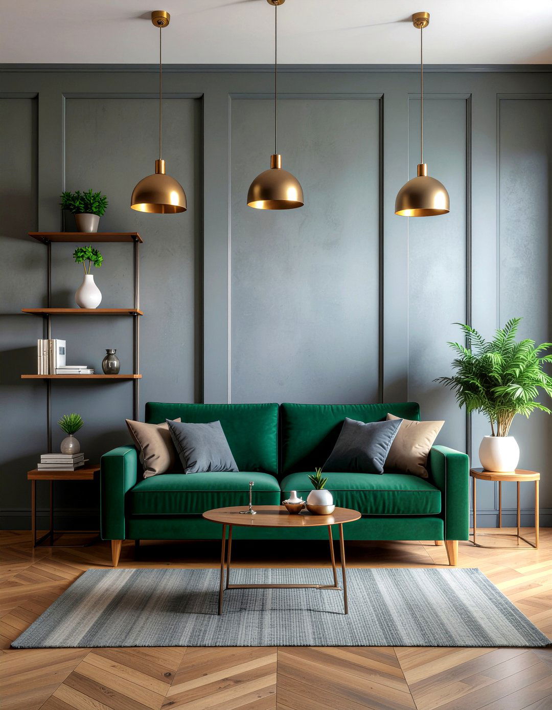 Dark Charcoal Shiplap Wall - 30 living room shiplap walls