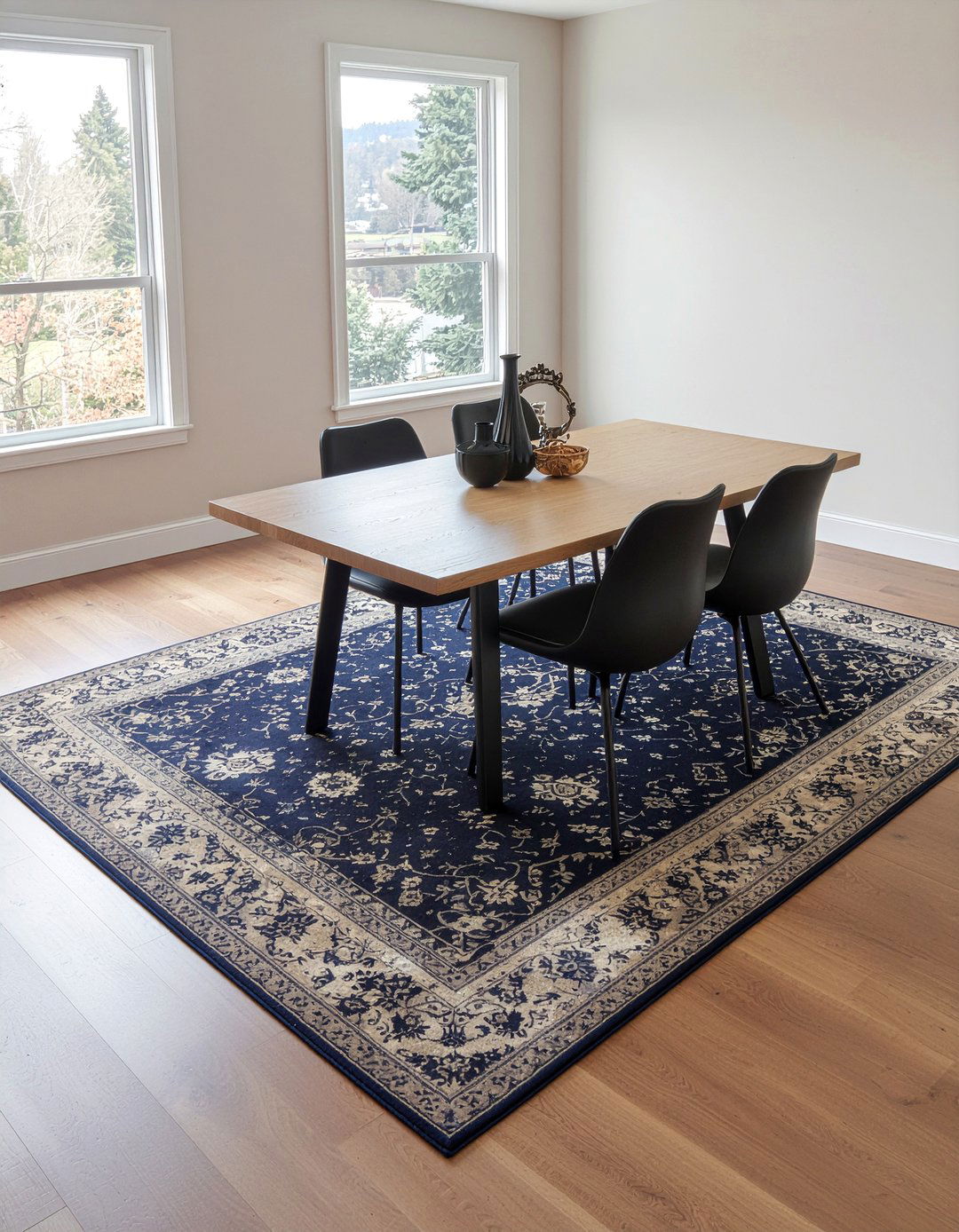 Dark Colored Dining Room Rugs - 30 dog-friendly dining room ideas