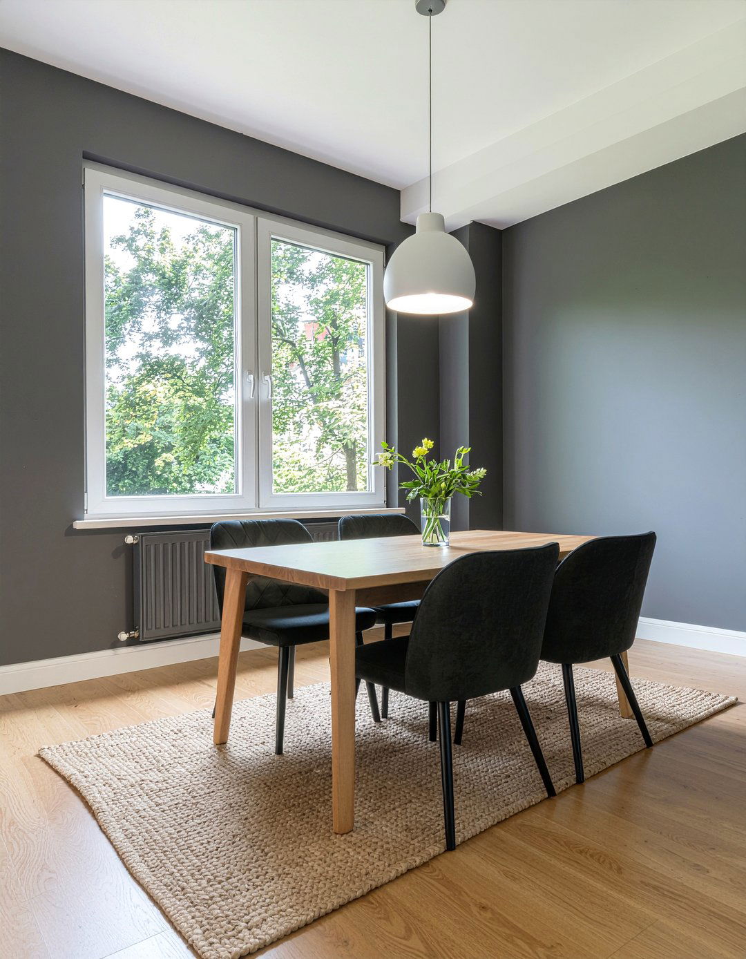 Dark Dining Room Walls - 30 dining room visual interest ideas