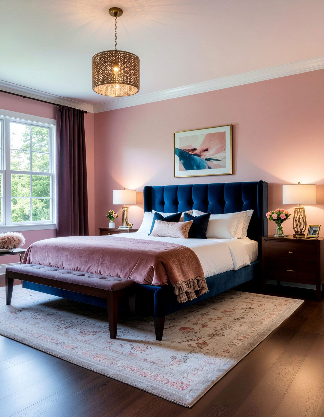 Dark Dusty Rose Bedroom - 30 dusty rose bedroom ideas