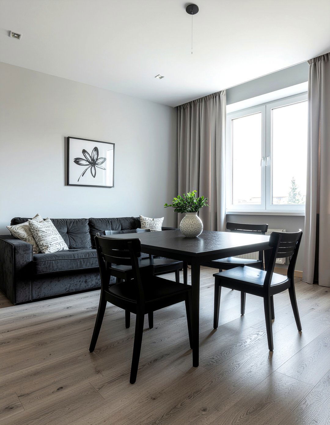 Dark Furniture Living Dining Combo - 30 dining room living room combo ideas