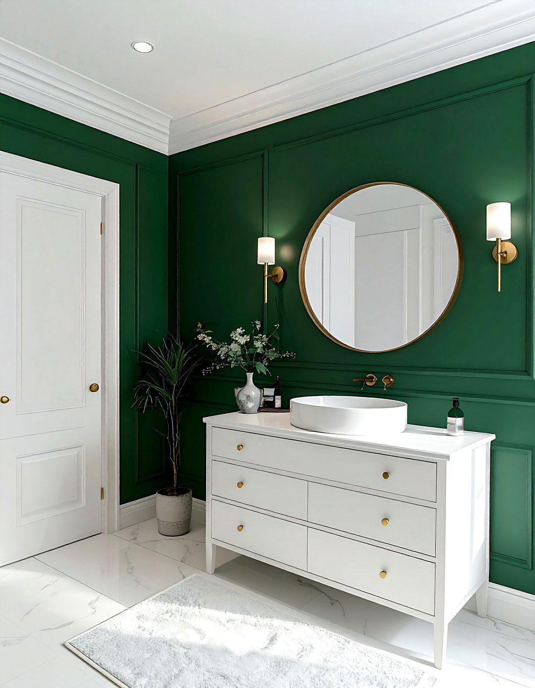 30 Emerald Bathroom Ideas for a Vibrant and Stylish Refresh