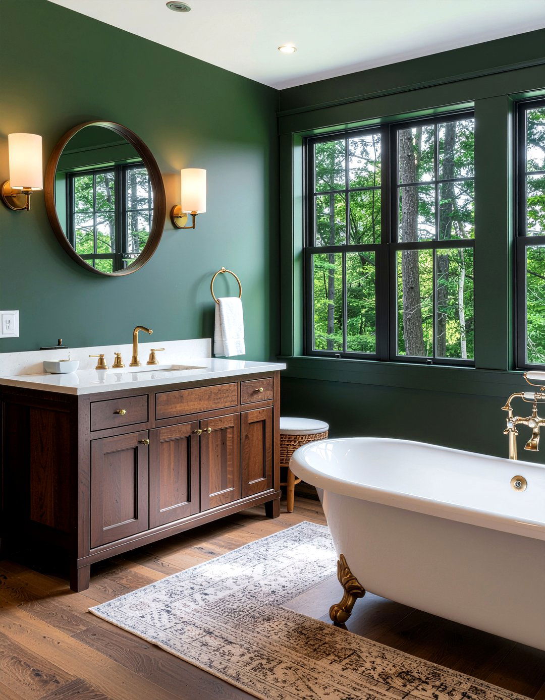 Dark Green Bathroom Paint - 30 bathroom paint colors