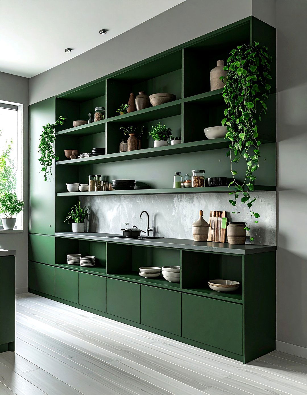 30 Green Kitchen Decor Ideas to Brighten Your Cooking Area