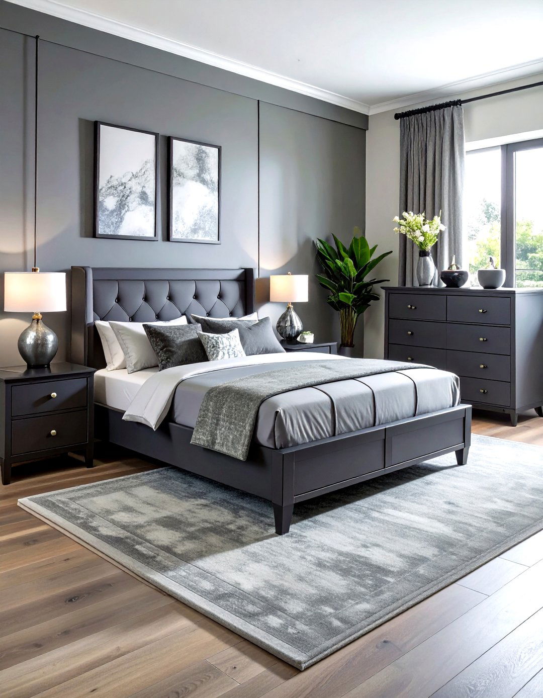 Dark Grey Bedroom Furniture - 30 dark decor ideas