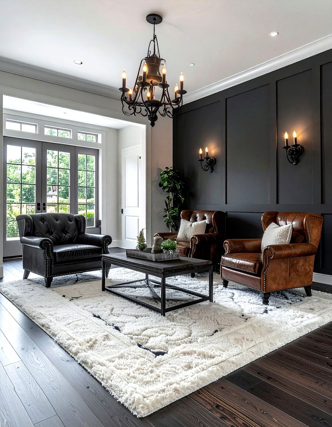 Dark Grey Farmhouse Living Room - 30 farmhouse grey living room ideas