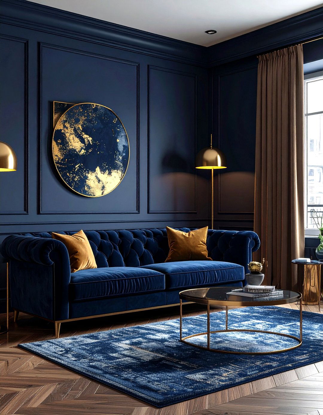 Dark Moody Aesthetic - 30 living room redesign ideas