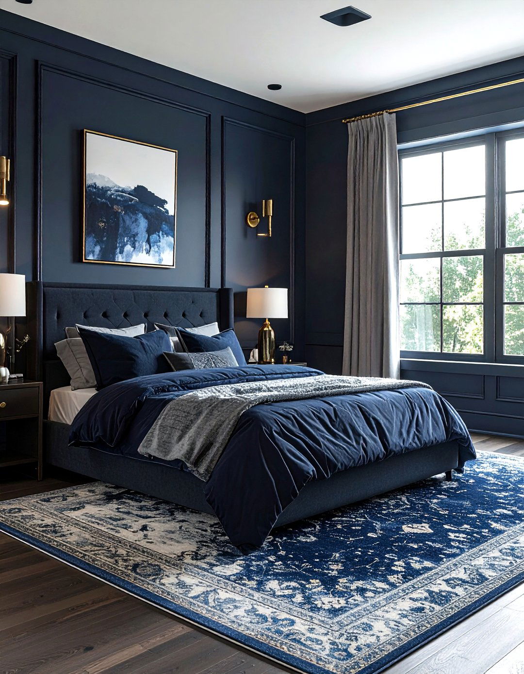 Dark Moody Bedroom - 30 perfect decor ideas