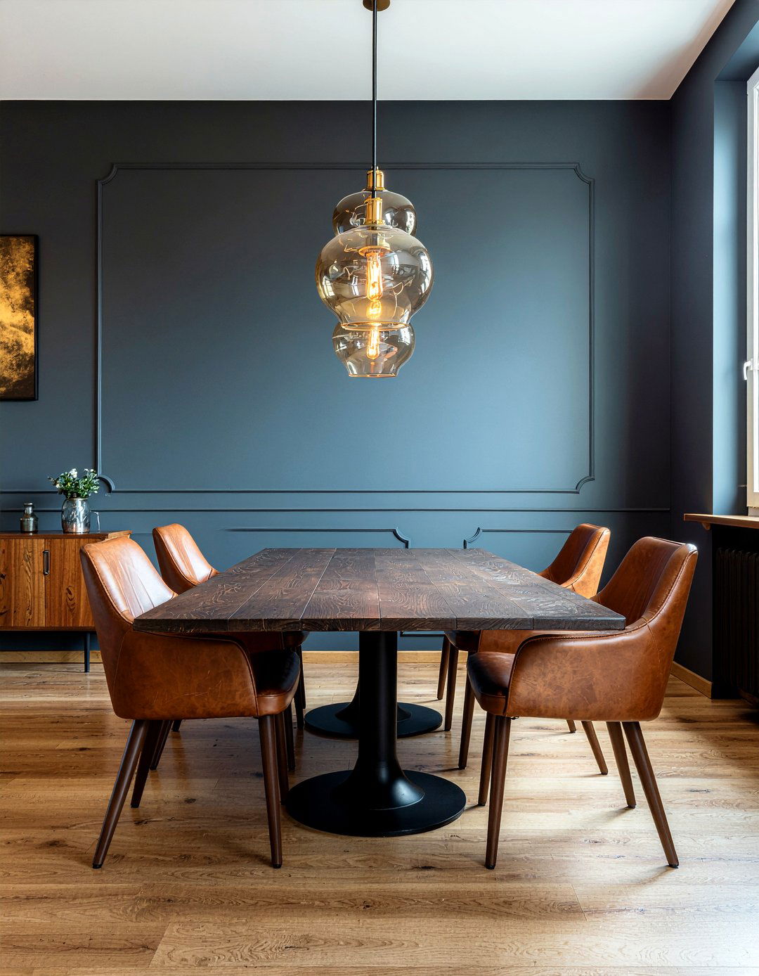 Dark Moody Dining - 30 eye-catching dining room ideas