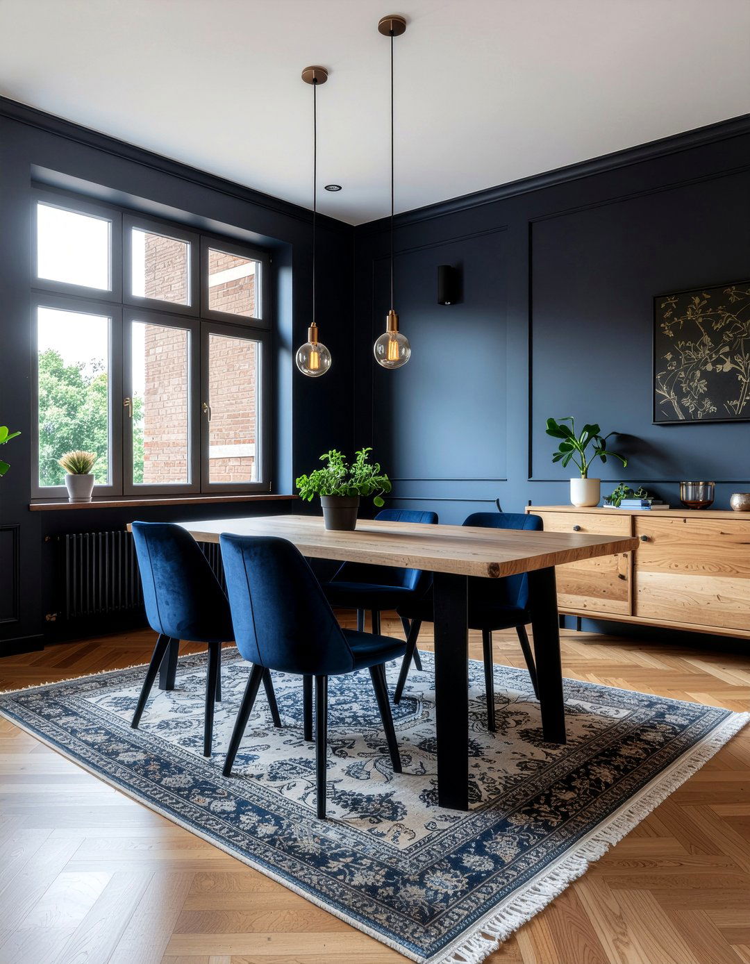 Dark Moody Dining Room - 30 favorite dining room ideas